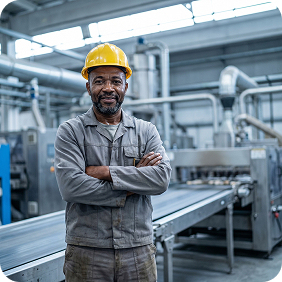 Industrial worker