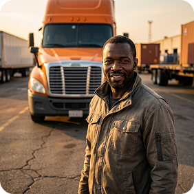 Logistics worker