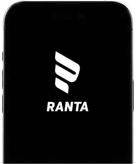 Ranta app phone mockup